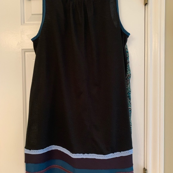 Anthropology Tunic, one September. Flowy fabric, poly. Excellent condition - Picture 4 of 4